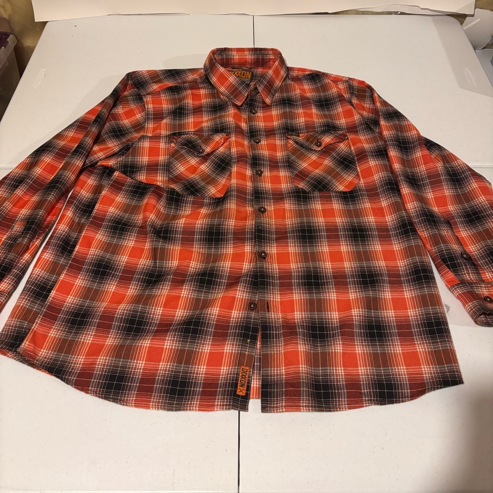 Dixxon Flannel Defcon Button Down Long Sleeve Casual Shirt Men’s Size 3XL